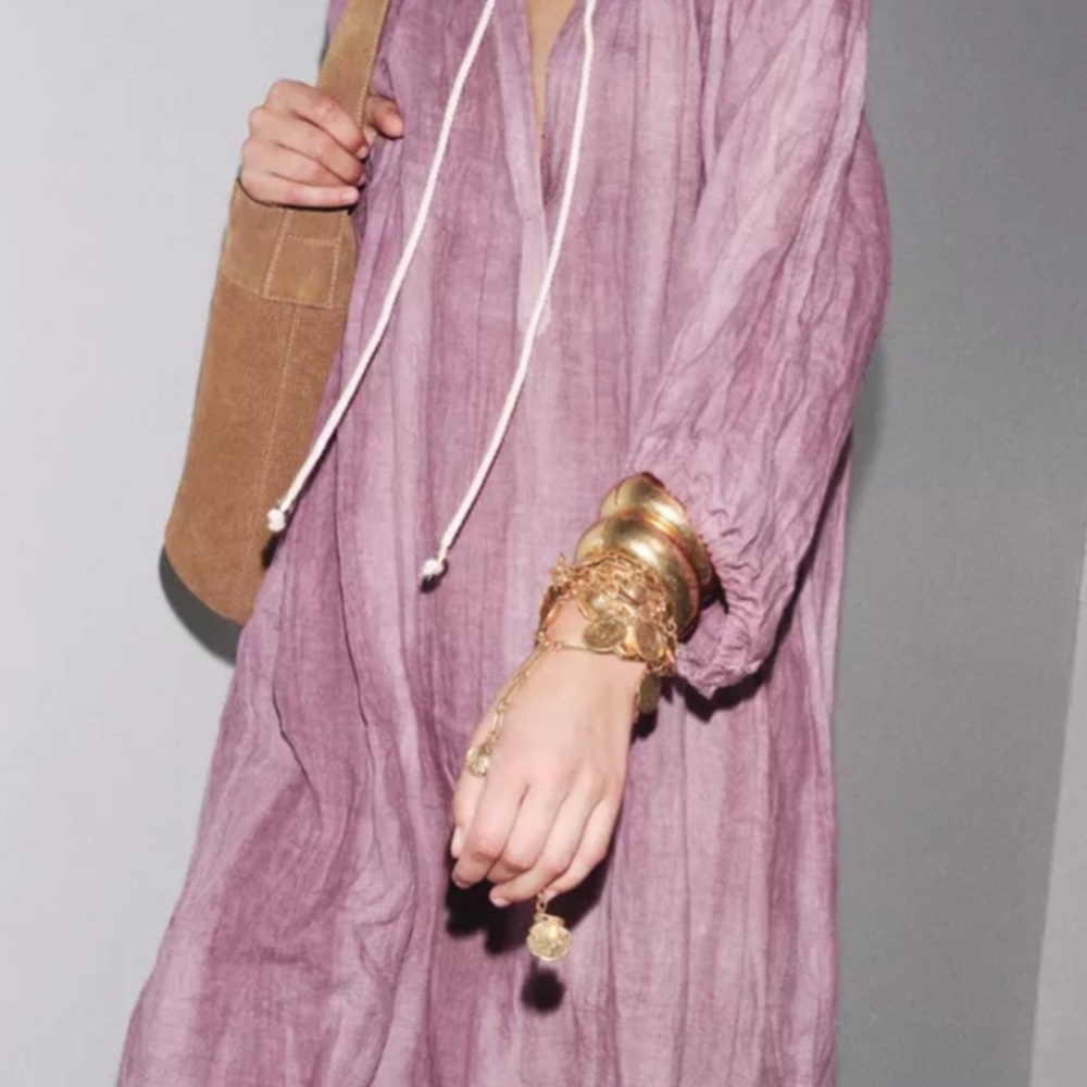 Brand new, high quality absolutely stunning 100% linen gorgeous dress,size Large